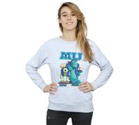 Disney Women's Monsters University Poster Sweatshirt in Grey | Size: Small Disney Grey S