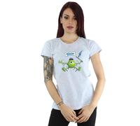 Disney Monsters University Taped Mike Cotton T-Shirt In Grey Grey M