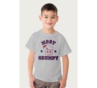 Disney Most Grumpy Donald Duck T-Shirt in Mid Grey | Size: 12-13 Years Disney Mid Grey 12-13 Years