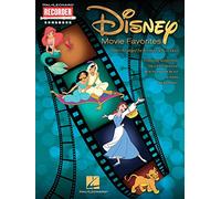 Disney Movie Favorites For Recorder Solo Or Duet 9 Hits Bk (Hal Leonard Recorder Songbook) (Let's Play Recorder Series): Recorder Songbook - 9 Hits Arranged for Recorder Solo or Duet
