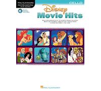 Hal Leonard – Sheet Music – Disney Movie Hits for Cello – Instrumental Play-Along