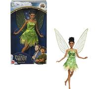 Disney Movie Peter Pan & Wendy Toys, Tinker Bell Fairy Doll with Wings Inspired by Disney’s Peter Pan & Wendy, Gifts for Kids, HNY37
