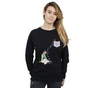 Disney Women's Mulan Always Here For You Sweatshirt in Black | Size: Small Disney Black S