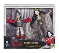 Disney Mulan and Xianniang Dolls with Helmet, Armor, And Sword, Hasbro