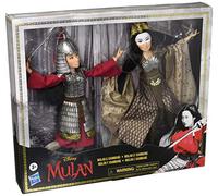 Disney Mulan and Xianniang Dolls with Helmet, Armour and Sword, Inspired by Disney's Mulan Film, Toy For Children and Collectors