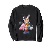 Disney Mulan Anime Half Girl Half Warrior Sweatshirt