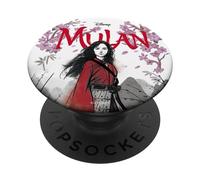 Disney Mulan Blossoms Watercolor PopSockets Swappable PopGrip