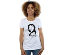 Disney Mulan Chopsticks Cotton T-Shirt In White White
