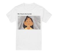 Disney Mulan Diet Fail Meme T-Shirt White | Size: Small Disney White S