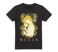 Disney Mulan Golden Garden T-Shirt Black Black S