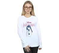 Disney Women's Mulan Magnolia Line Sweatshirt in White | Size: Large Disney White L
