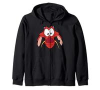 Disney Mulan Mushu Big Face Zip Hoodie