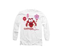 Disney Mulan Mushu Guardian Dragon Long Sleeve T-Shirt, White | Size: Small Disney White S