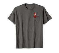 Disney Mulan Mushu Left Chest Pocket T-Shirt