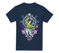 Mulan Stained Glass T-Shirt Navy Disney Navy L