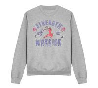 Disney Mulan Strength Of A Warrior Sweatshirt Light Grey Light Grey S