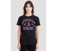 Mulan Strength of a Warrior T-Shirt, Black Disney Black S