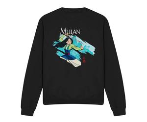 Disney Mulan Sword In The Wind Sweatshirt Black Black S
