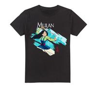 Disney Mulan Sword In The Wind T-Shirt Black | Size: XL Disney Black XL