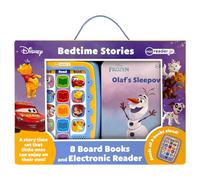 Disney Multi: Bedtime Stories Me Reader Jr Sound Book Set - Features Characters from Cars, Frozen, Winnie the Pooh, The Little Mermaid, and More! - PI Kids