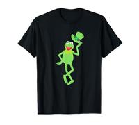 Disney Muppets Kermit the Frog with Top Hat St Patrick's Day T-Shirt