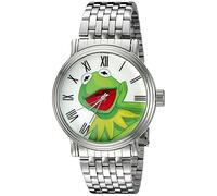 Disney Muppets Men's W002349 Muppets Analog Display Analog Quartz Silver Watch