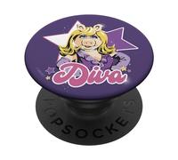 Disney Muppets Miss Piggy Diva Pig PopSockets Swappable PopGrip