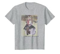 Disney Muppets Miss Piggy Traveling Portrait T-Shirt, Youth, Heather Grey, 2T