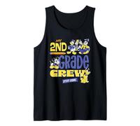 Disney My 2nd Grade Crew Stay Cool Back to School Friends Tank Top