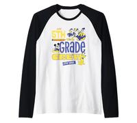 Disney My 5th Grade Crew Stay Cool Back to School Friends Raglan Baseball Tee