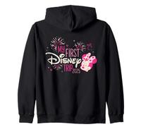 Disney "My First Disney Trip" 2025 Minnie Family Vacation Zip Hoodie
