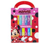 Disney - My Friend Minnie Mouse - My First Library 12 Board Book Block Set - Great for Teaching First Words - PI Kids: 12 Board Books