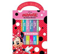 Disney - My Friend Minnie Mouse - My First Library 12 Board Book Block Set - Great for Teaching First Words - PI Kids: 12 Board Books