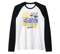 Disney My Kindergarten Crew Stay Cool First Day of School Raglan Baseball Tee