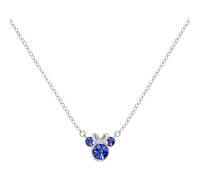 Disney Jewellery Disney Minnie Mouse CZ September Birthstone Necklace 0.7 x 0.7cm, 40-45cm