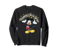 Disney New Year's Mickey Mouse Happy New Year Portrait Sweatshirt