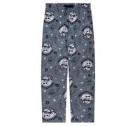 Disney Nightmare Before Christmas 100% Cotton Mens Lounge Trousers All Over Print Pyjama Bottoms, Nightmare, S, Grey