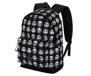 Disney Nightmare Before Christmas Face-FAN HS Backpack 3.0, Black, 31 x 41 cm, Capacity 22 L