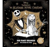 Disney, Nightmare Before Christmas Family Organiser 2026