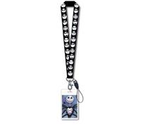 Disney Nightmare Before Christmas Jack Angry Face Lanyard,Multi-Colored,1"