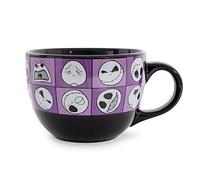 Disney Nightmare Before Christmas Jack Expressions Ceramic Soup Mug | 24 Ounces