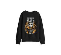 Disney Nightmare Before Christmas Jack Skellington Pumpkin King Kids Sweatshirt, Black | Size: 7-8 Years Disney Black 7-8 Years