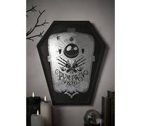 Disney Nightmare Before Christmas Mirrored Plaque - Pumpkin King In Black Black