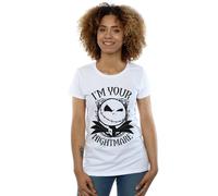 Disney Nightmare Before Christmas Nightmare Cotton T-Shirt In White White S