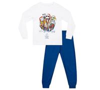 Disney Nightmare Before Christmas Pyjamas | Girls Christmas Pyjamas | Jack Skellington Girls PJs | White | 9-10 Years