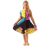Disney Nightmare Before Christmas Dress for Girls | Sally Cosplay Fancy Dress Up Merchandise 3-4 Years Multicoloured