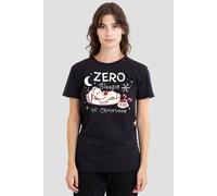 Disney Nightmare Before Christmas Zero Sleeps Til Christmas T-Shirt, Black Black XL