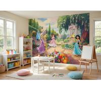 Komar Photo Wallpaper Disney Princess Park – Girly Bedroom Wall Mural 144x100inch