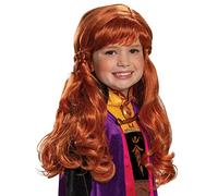 Disney Official Anna Wig for Kids, Frozen Accessories Kids Wigs One Size