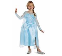 Disney Official Classic Frozen Elsa Costume Girls, Elsa Dress Girls, Frozen Cost